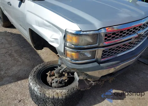 2015 Chevrolet Silverado 1500 Ls из США, поврежденный, VIN 3GCUKPEC1FG209758